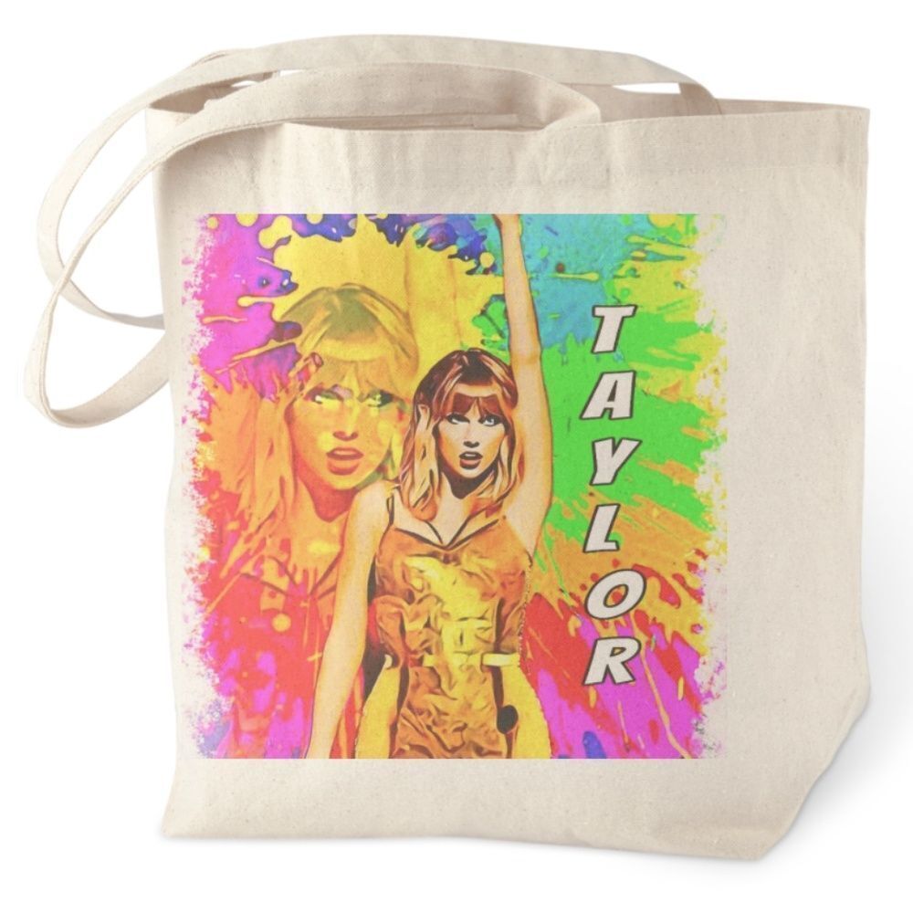 Colorful SWIFTIE Tote Bag